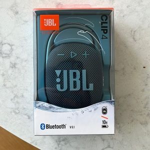 JBL Clip 4 Bluetooth speaker.
